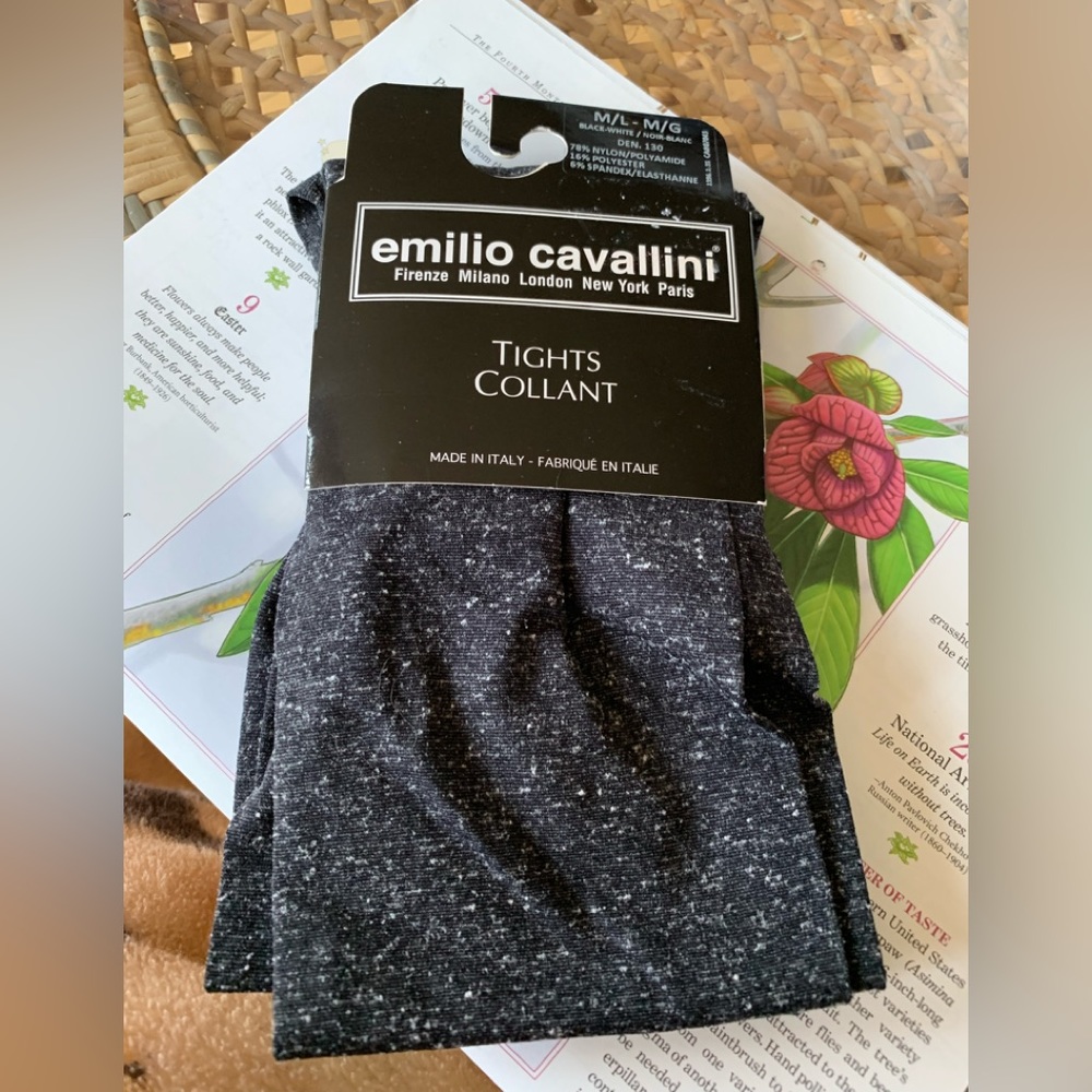 Emilio Cavallini Tights M/L Made in Italy